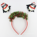 Manufacturers Hot Selling Antenna Hair Accessory Christmas Snowman Headbands